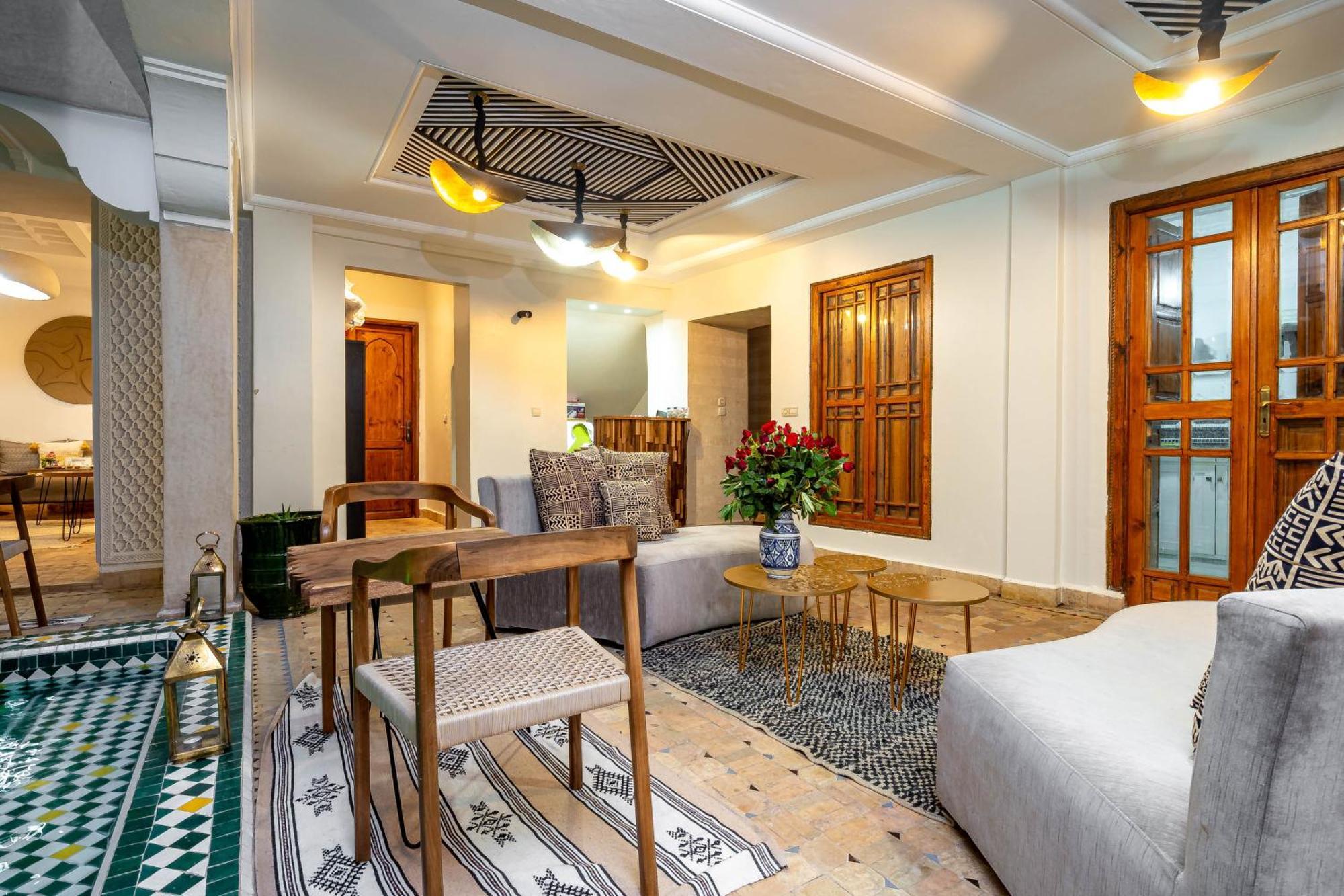 Riad La Croix Berbere Deluxe マラケシュ エクステリア 写真
