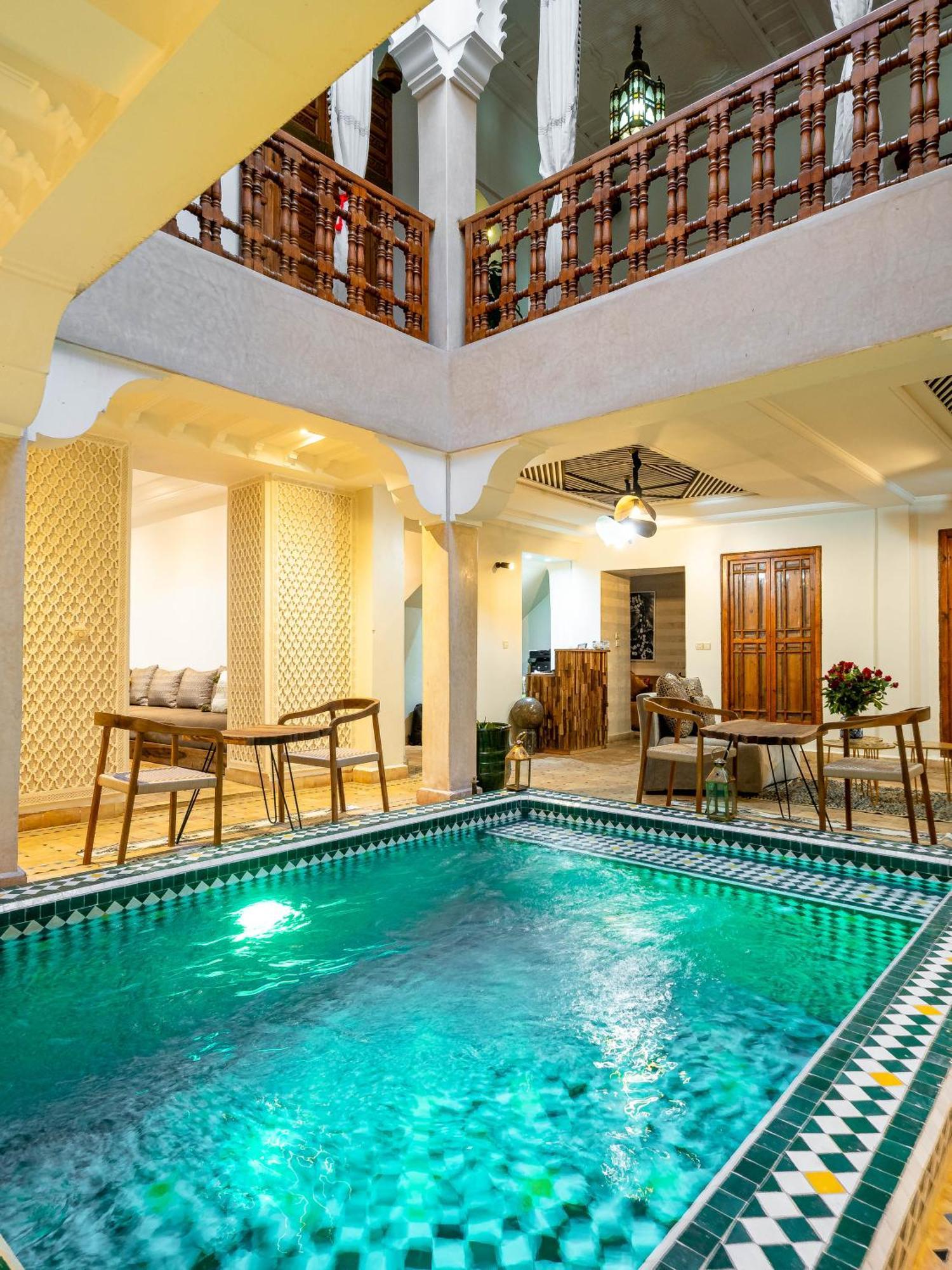 Riad La Croix Berbere Deluxe マラケシュ エクステリア 写真